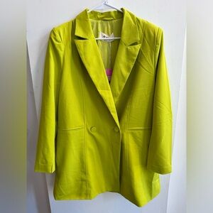 4th & Reckless Riviera Dress in Lime, size M